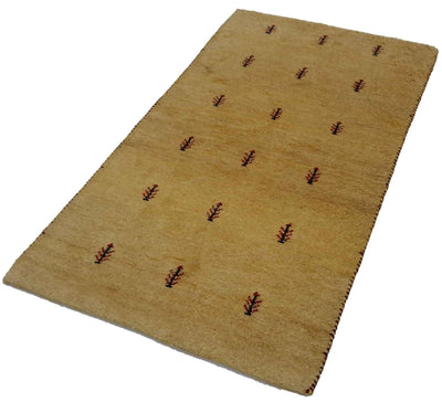 Canvello Hand Made Modern All Over Indo Gabbeh Rug - 2'11'' X 5'3'' - Canvello