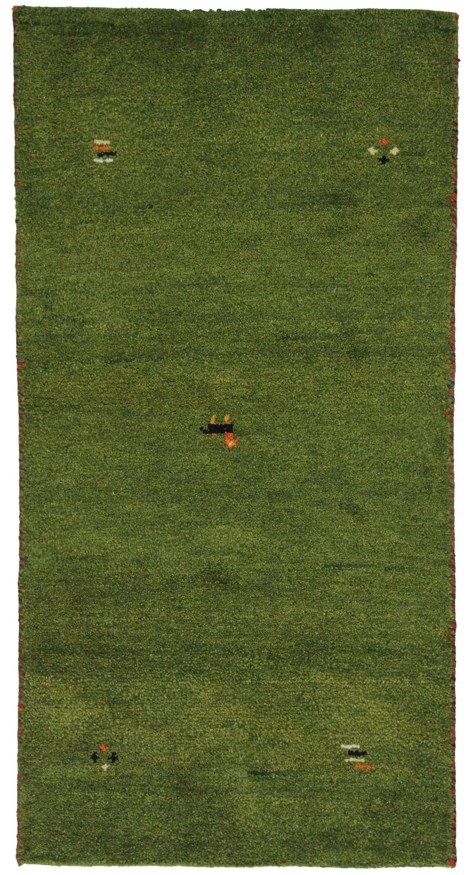Alfombra Indo Gabbeh moderna hecha a mano Canvello - 2'5'' X 4'8''
