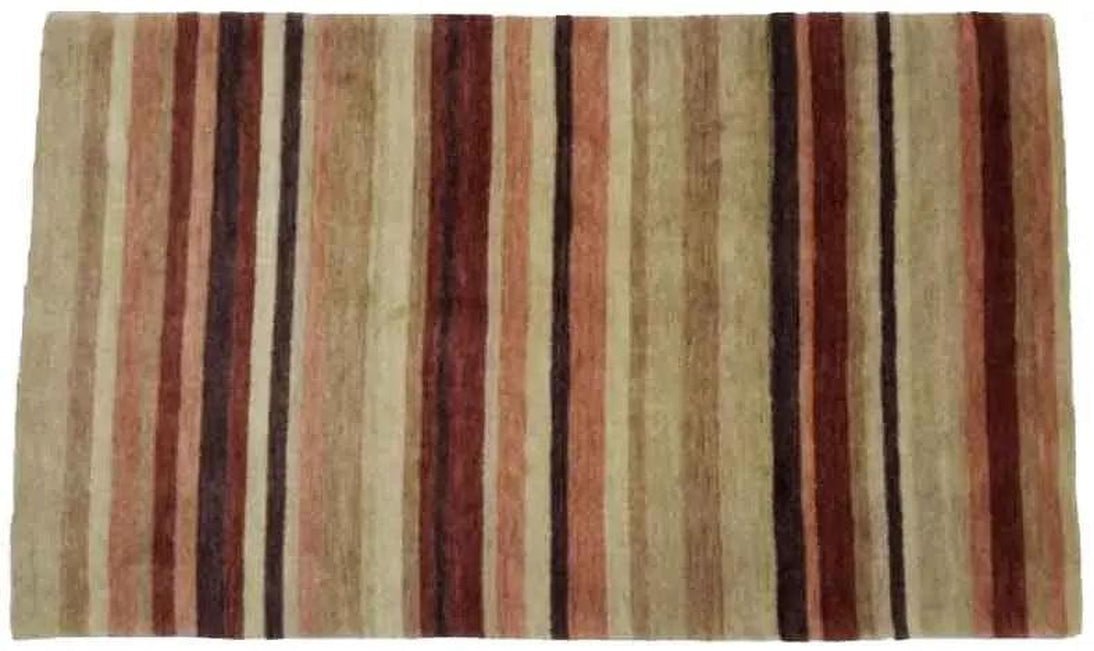 Canvello Hand Made Modern All Over Indo Gabbeh Rug - 3'0'' X 4'11'' - Canvello