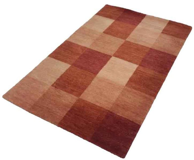 Canvello Hand Made Modern All Over Indo Gabbeh Rug - 3'1'' X 4'11'' - Canvello