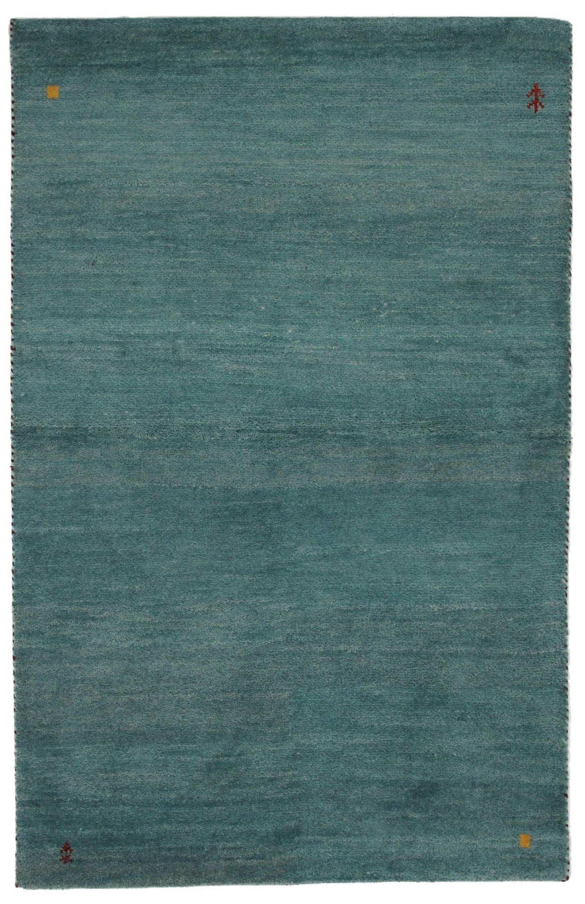 Alfombra Indo Gabbeh moderna hecha a mano Canvello - 3'10'' X 6'1''