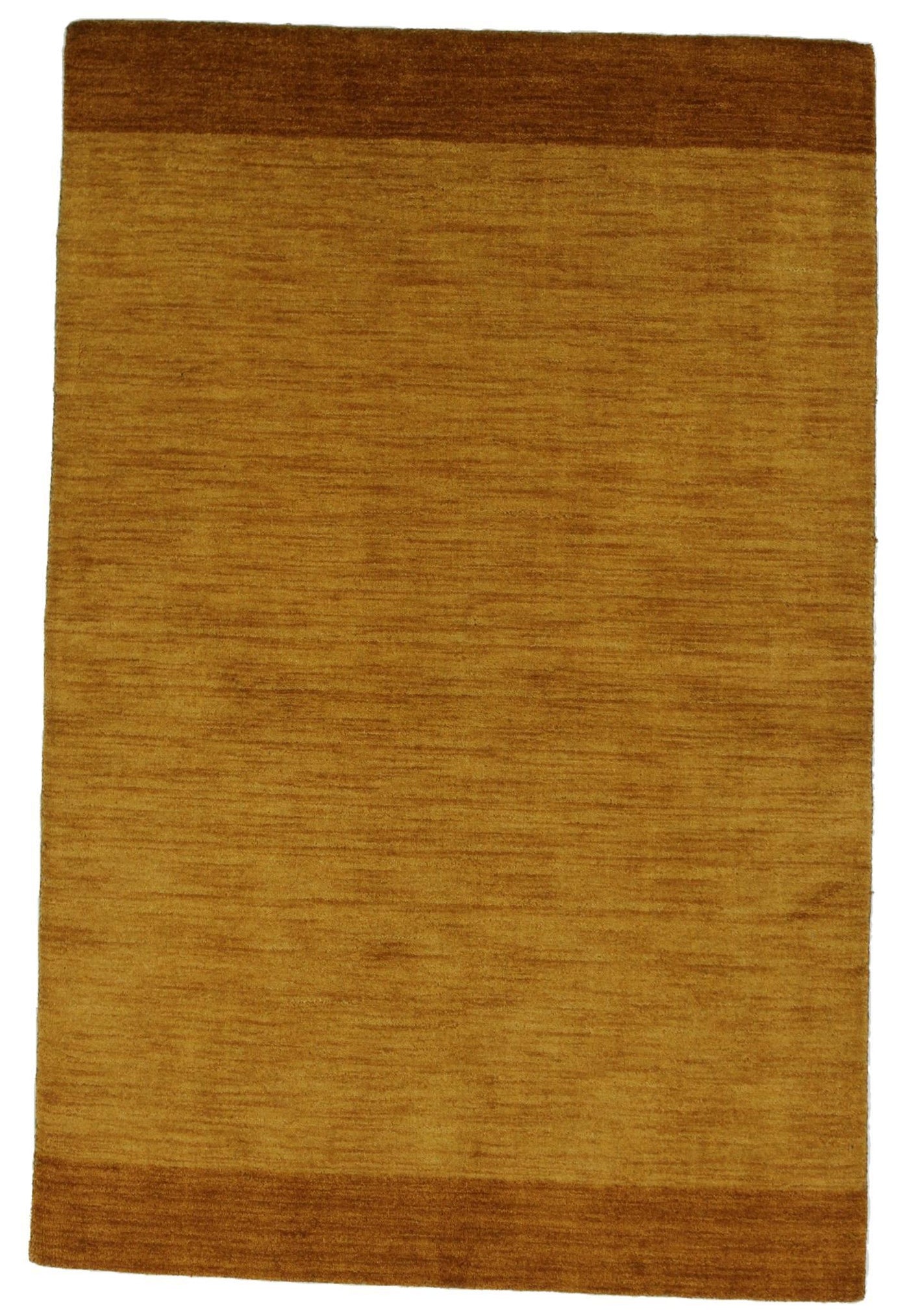 Canvello Hand Made Modern All Over Indo Gabbeh Rug - 4'0'' X 6'1''