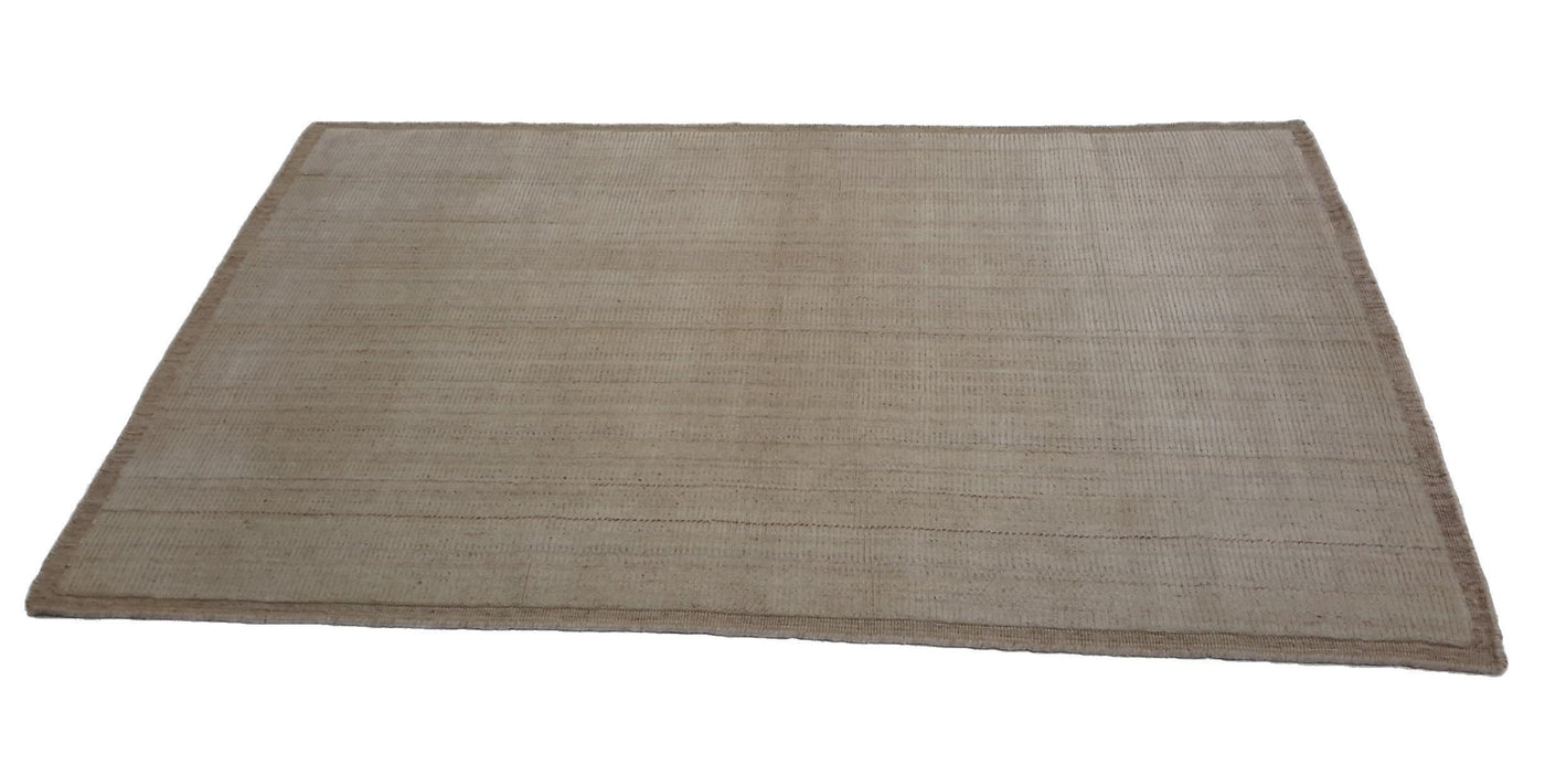 Canvello Hand Made Modern All Over Indo Gabbeh Rug - 4'2'' X 6'5''