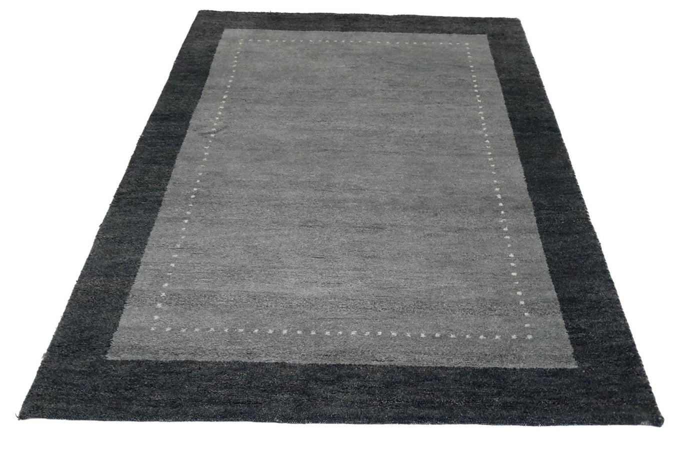 Canvello Hand Made Modern All Over Indo Gabbeh Rug - 4'6'' X 6'6'' - Canvello