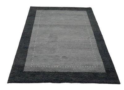 Canvello Hand Made Modern All Over Indo Gabbeh Rug - 4'6'' X 6'6'' - Canvello