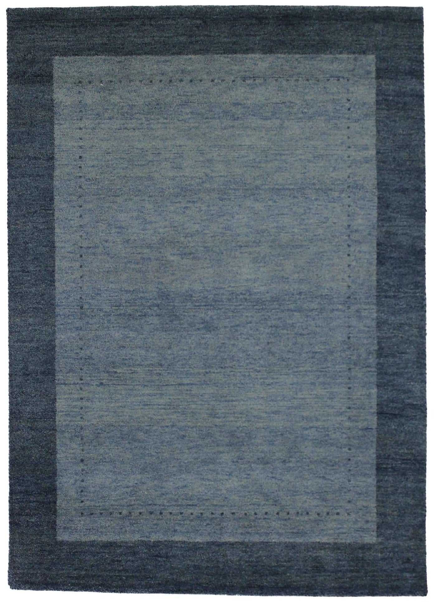 Canvello Hand Made Modern All Over Indo Gabbeh Rug - 5'6'' X 7'9'' - Canvello