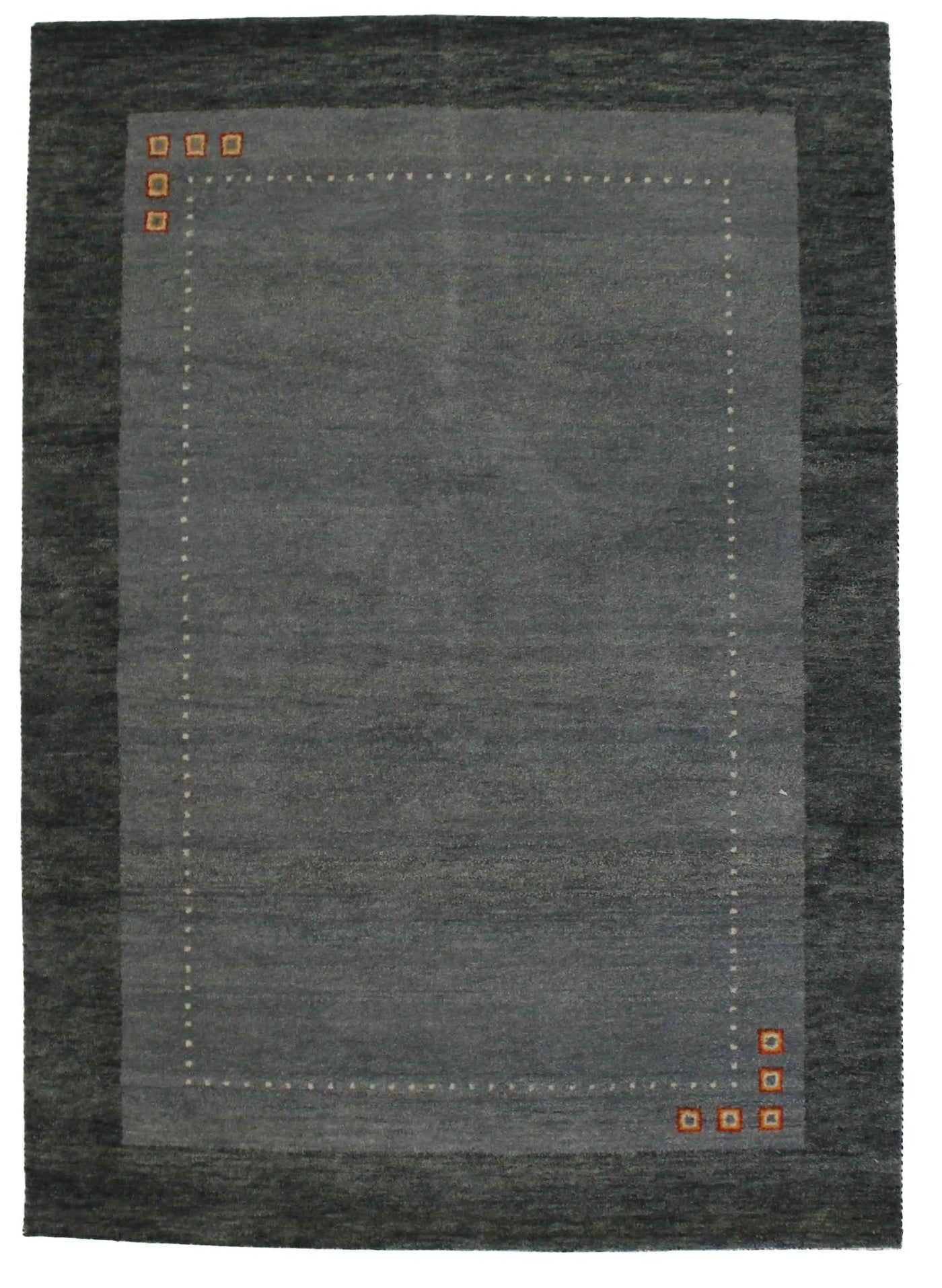 Canvello Hand Made Modern All Over Indo Indo Rug - 5'6'' X 7'9''