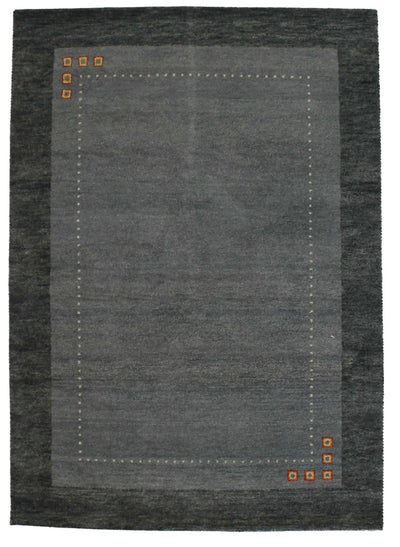 Canvello Hand Made Modern All Over Indo Indo Rug - 5'6'' X 7'9'' - Canvello