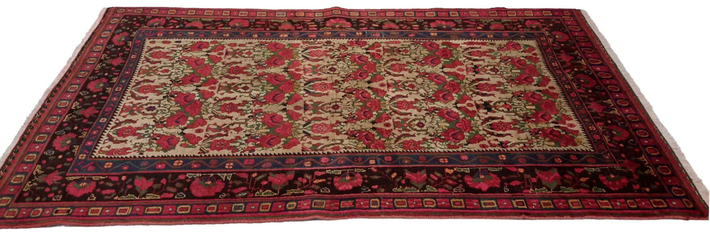 Canvello Hand - Made Silkroad Afshar Transitional Rugs - 5'2'' X 8'5'' - Canvello