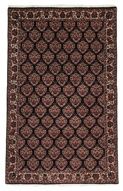 Canvello Hand Made Traditional All Over Silkroad Bidjar Rug - 3'8'' X 5'9'' - Canvello