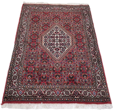 Canvello Hand Made Traditional Medallion Silkroad Bidjar Rug - 2'5'' X 3'6'' - Canvello