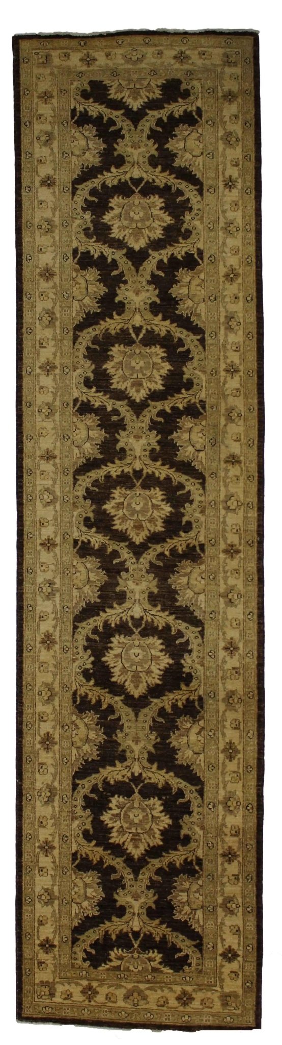 Canvello Hand Made Transitional All Over Pakistan Oushak Rug - 2'8'' X 10'5'' - Canvello