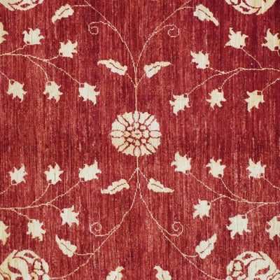 Canvello Hand Made Transitional All Over Pakistan Pishavar Rug - 8'0'' X 11'4'' - Canvello