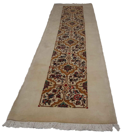 Canvello Hand Made Transitional All Over Persian Bakhtiary Rug - 3'1'' X 12'11''
