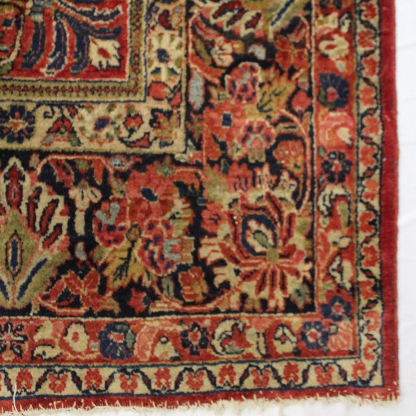 Canvello Hand Made Transitional All Over Silkroad Bakhtiary Rug - 7'8'' X 9'10'' - Canvello