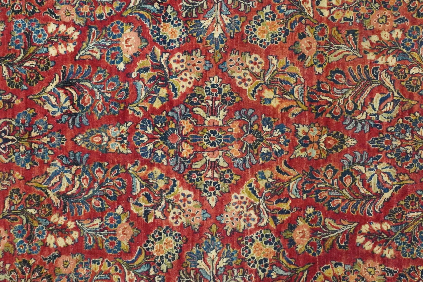 Canvello Hand Made Transitional All Over Silkroad Bakhtiary Rug - 7'8'' X 9'10'' - Canvello