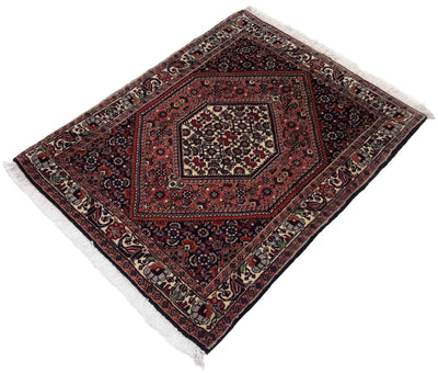 Canvello Hand Made Transitional Medallion Silkroad Bidjar Rug - 2'5'' X 3'2'' - Canvello