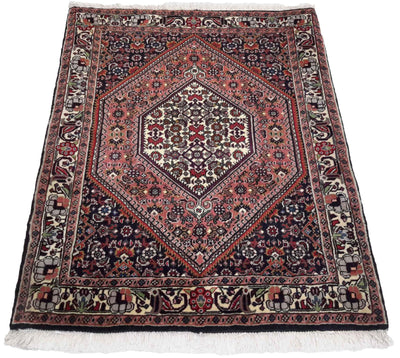 Canvello Hand Made Transitional Medallion Silkroad Bidjar Rug - 2'5'' X 3'2'' - Canvello