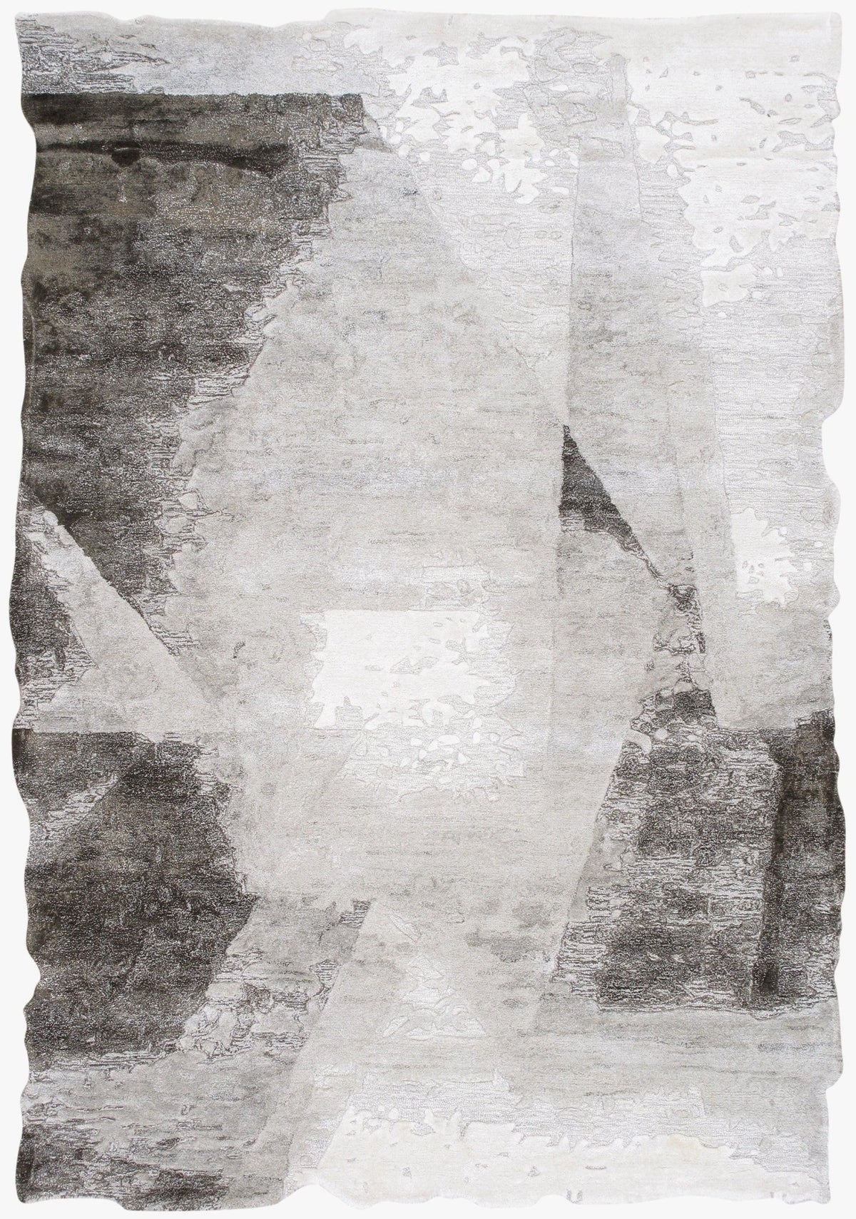 Redondo fino anudado a mano Agra 8'2'' X 8'2''