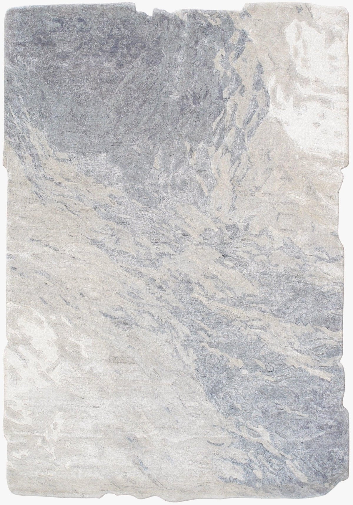 Canvello 精細手工打結圓形阿格拉圓形地毯 - 8'2'' X 8'2''