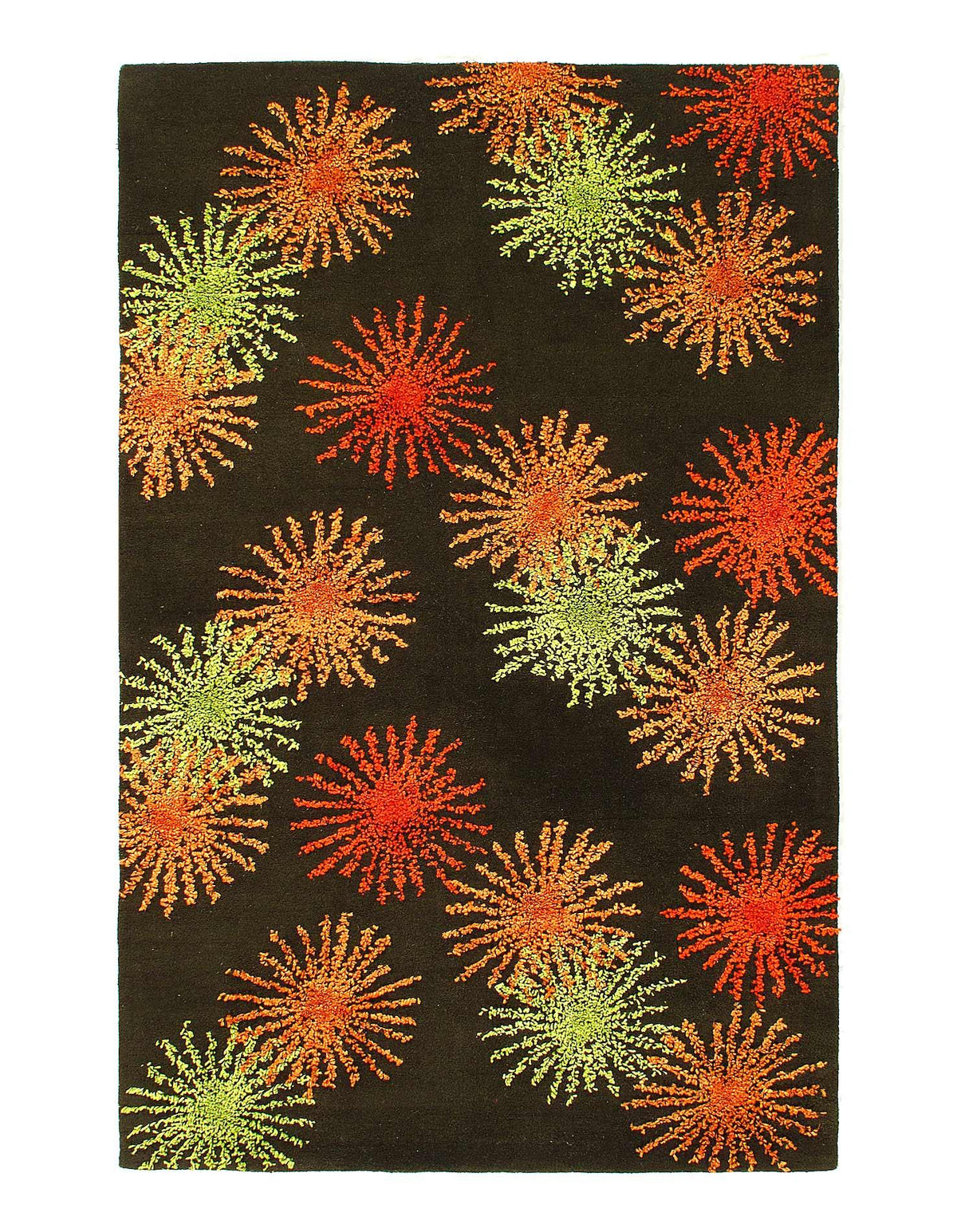Canvello Hand-Tufted Colorful Area Rugs For Living Room - 5' X 8'