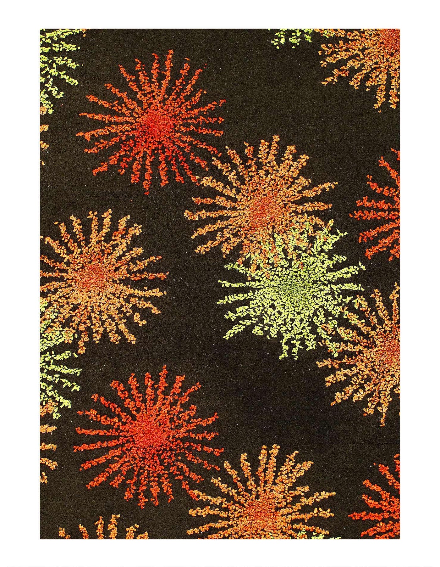 Canvello Hand-Tufted Colorful Area Rugs For Living Room - 5' X 8'