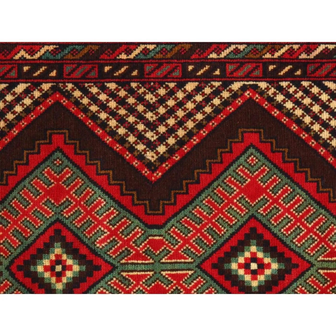 Canvello Handmade Afghan Baluch Rug - 3' X 4'11" - Canvello