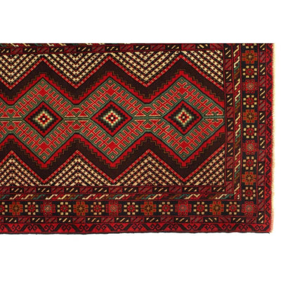 Canvello Handmade Afghan Baluch Rug - 3' X 4'11" - Canvello