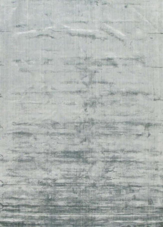 Canvello 手工水藍色現代地毯 - 10' X 13'