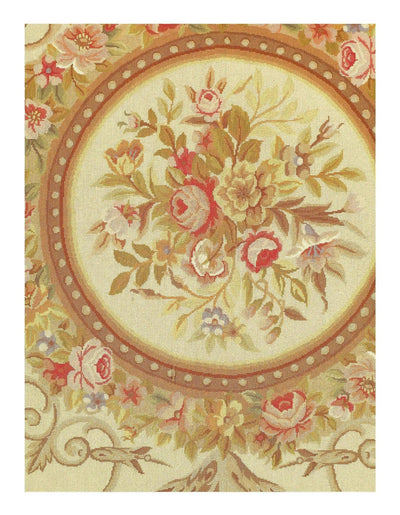 Canvello Handmade Aubusson Style Rug - 10' x 14' - Canvello