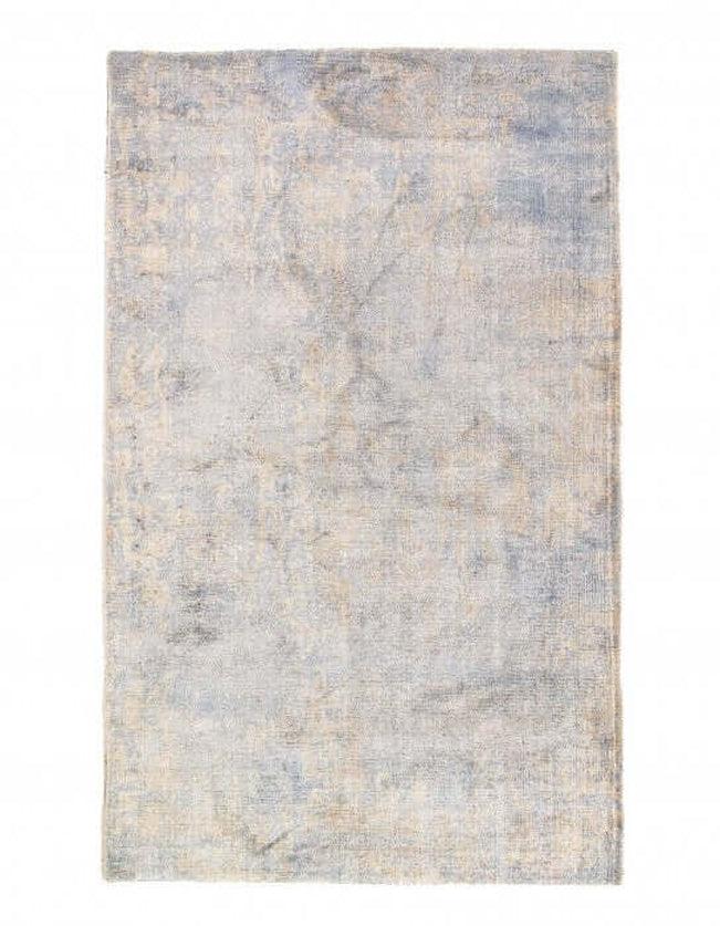 Canvello Handmade Blue Hand knotted Modern Rug - 3' X 5' - Canvello