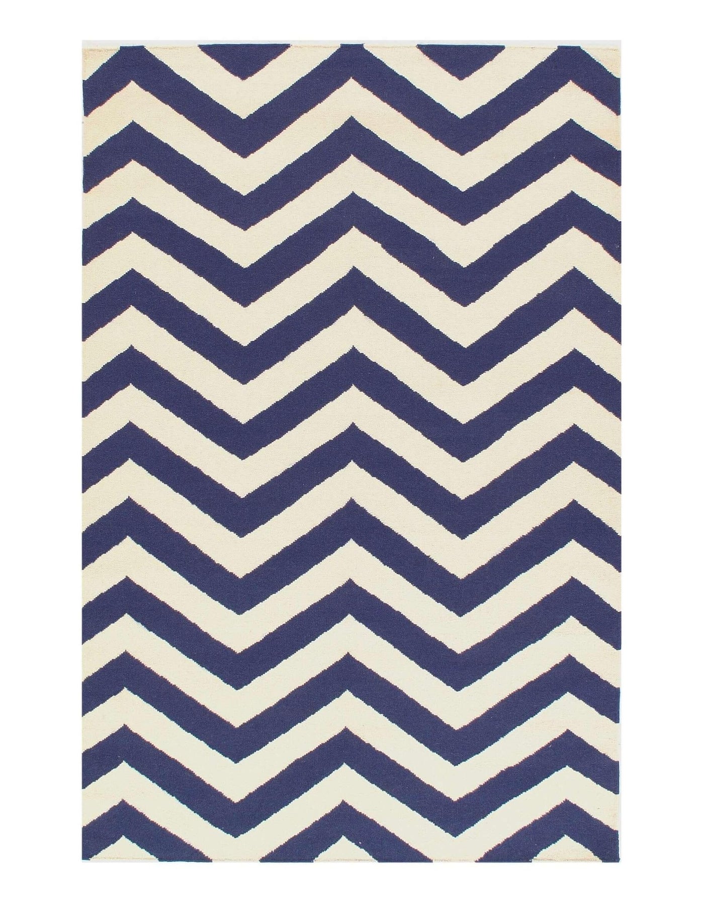 Canvello Handmade Blue Modern Hand Knotted Rug - 5' X 8' - Canvello