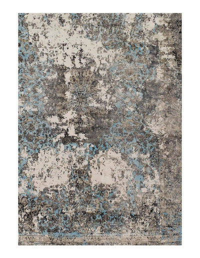 Canvello Handmade Blue Modern Rug - 5' X 8' - Canvello