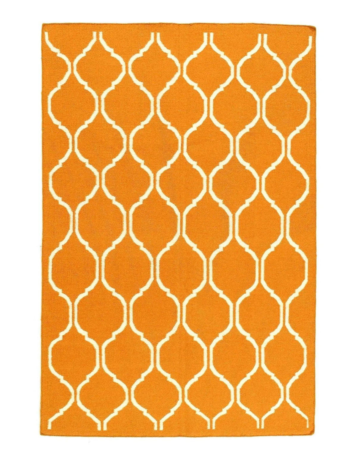 Canvello Alfombra Moderna Hecha A Mano Color Marrón - 5' X 8'