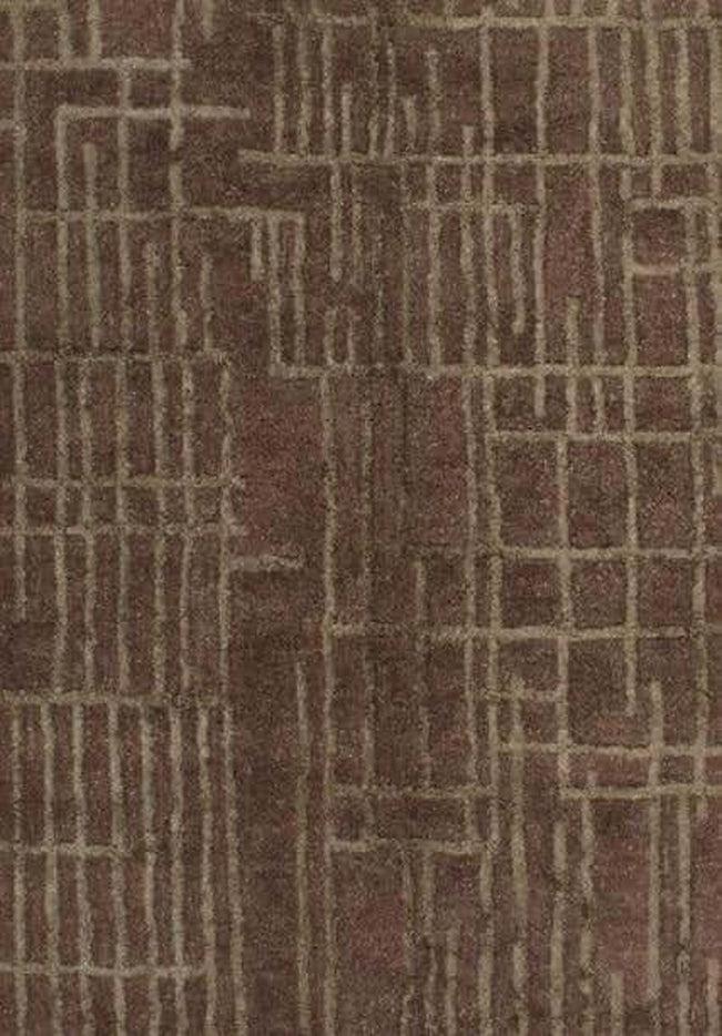 Canvello Handmade Brown Hand Tufted Modern Rug - 5'3" X 7'6" - Canvello