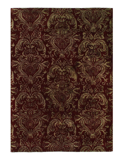 Canvello Handmade Brown Hand-Tufted Rug - 5'4'' X 7'8''