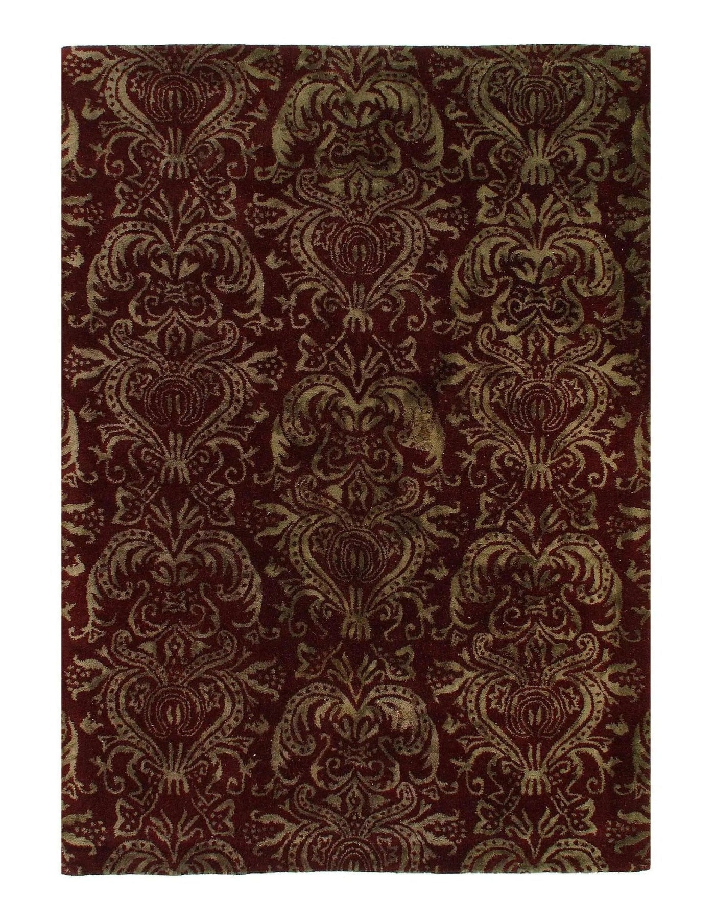 Canvello Handmade Brown Hand - Tufted Rug - 5'4'' X 7'8'' - Canvello