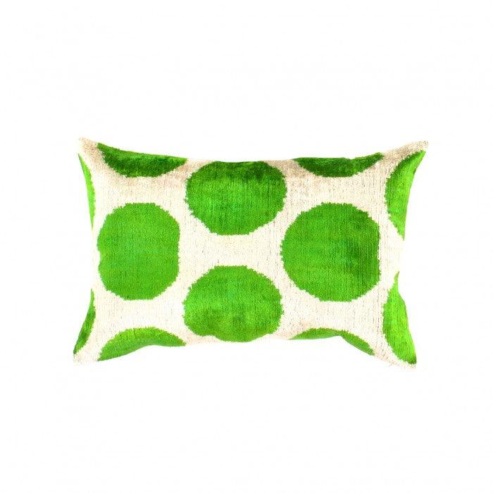 Green Beige Handmade Pillow | Green Beige Pillow | Canvello