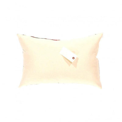 Handmade Decorative Pillow | Turkish Red Silk Ikat Pillow | Canvello