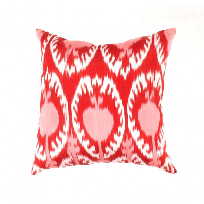 Canvello Handmade Decorative Ikat Pillow - 20" X 20" - Canvello