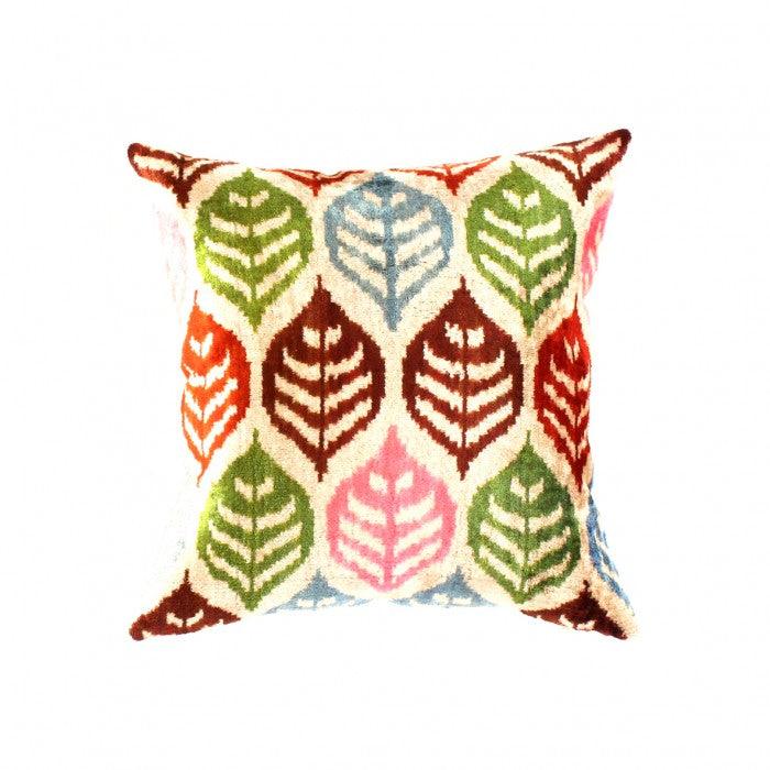 Canvello Handmade Decorative Ikat Pillow - 20" X 20"