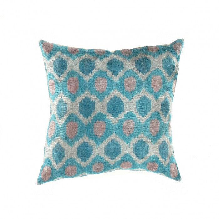 Canvello Handmade Decorative Ikat Pillow - 24" X 24" - Canvello