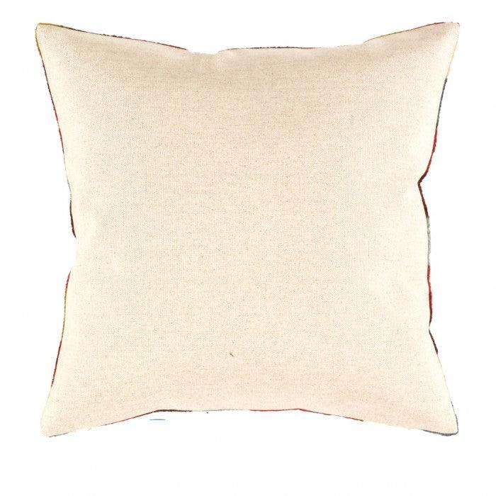 Light Blue Throw Pillow | Handmade Decorative Silk Pillow | Canvello
