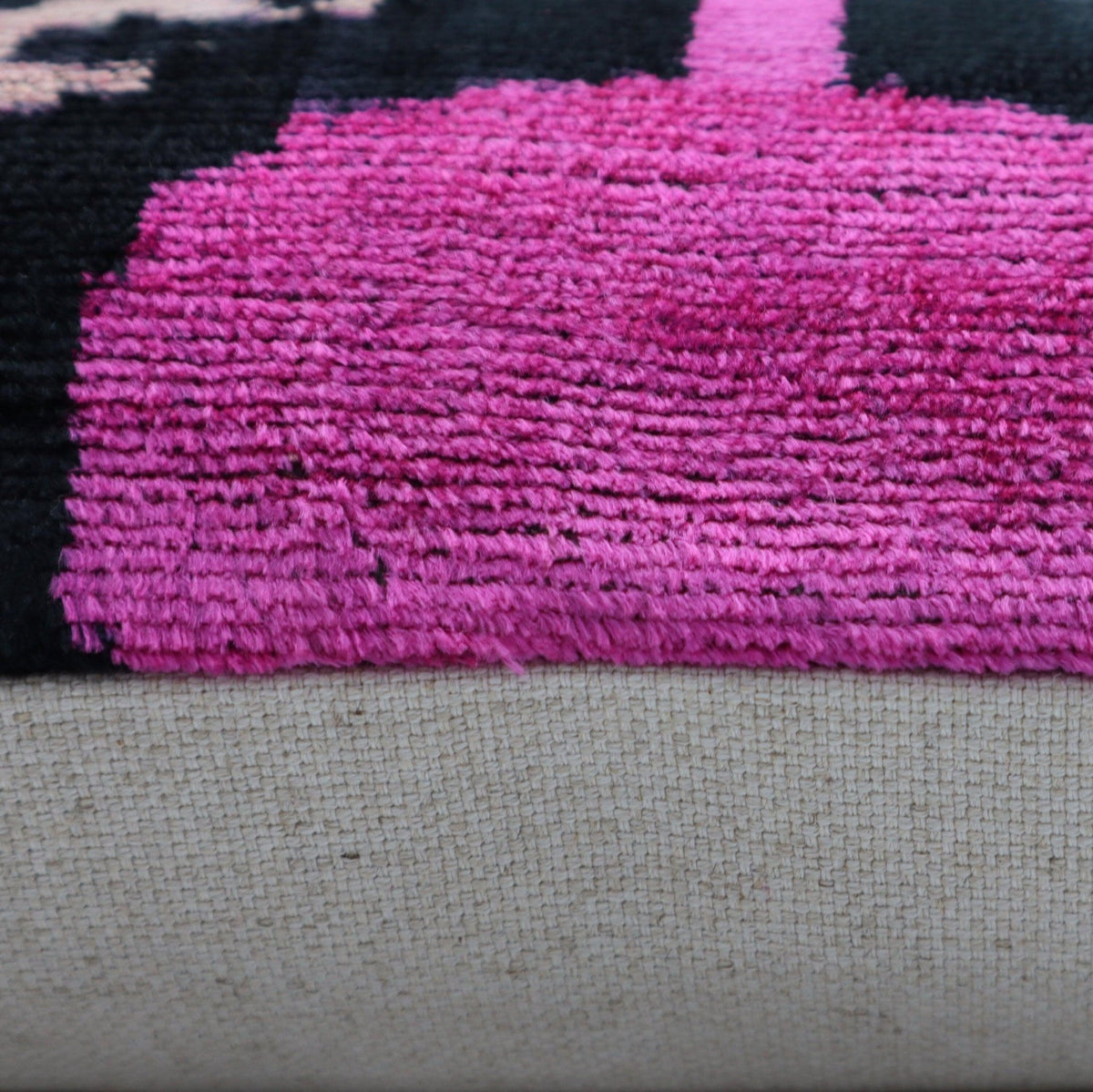 Canvello Handmade Floral Pink Throw Pillows - 16x16 inch - Canvello