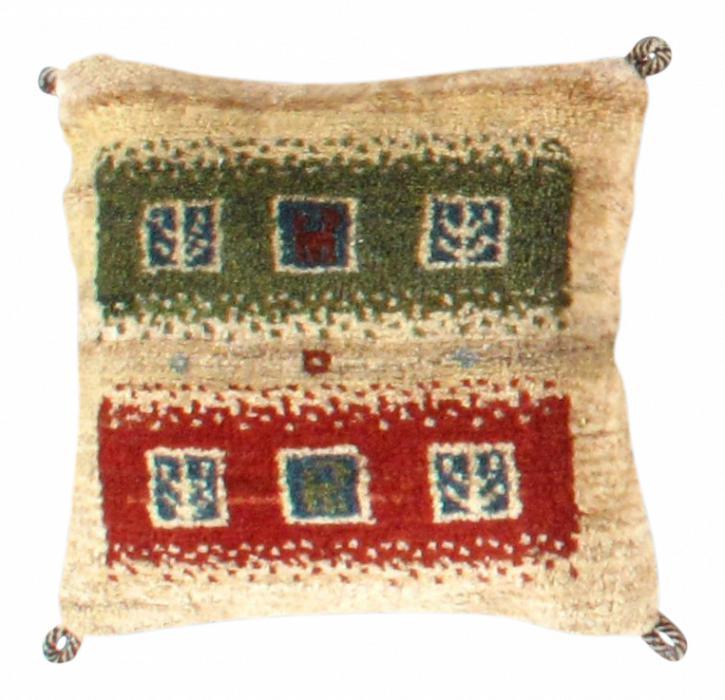 Canvello Handmade Gabbeh Lori Pillow - 12" X 12" - Canvello