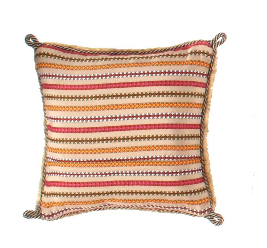 Canvello Handmade Gabbeh Lori Pillow - 12" X 12" - Canvello