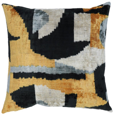 Canvello Handmade Gold Velvet Throw Pillow - 18x18 - Canvello