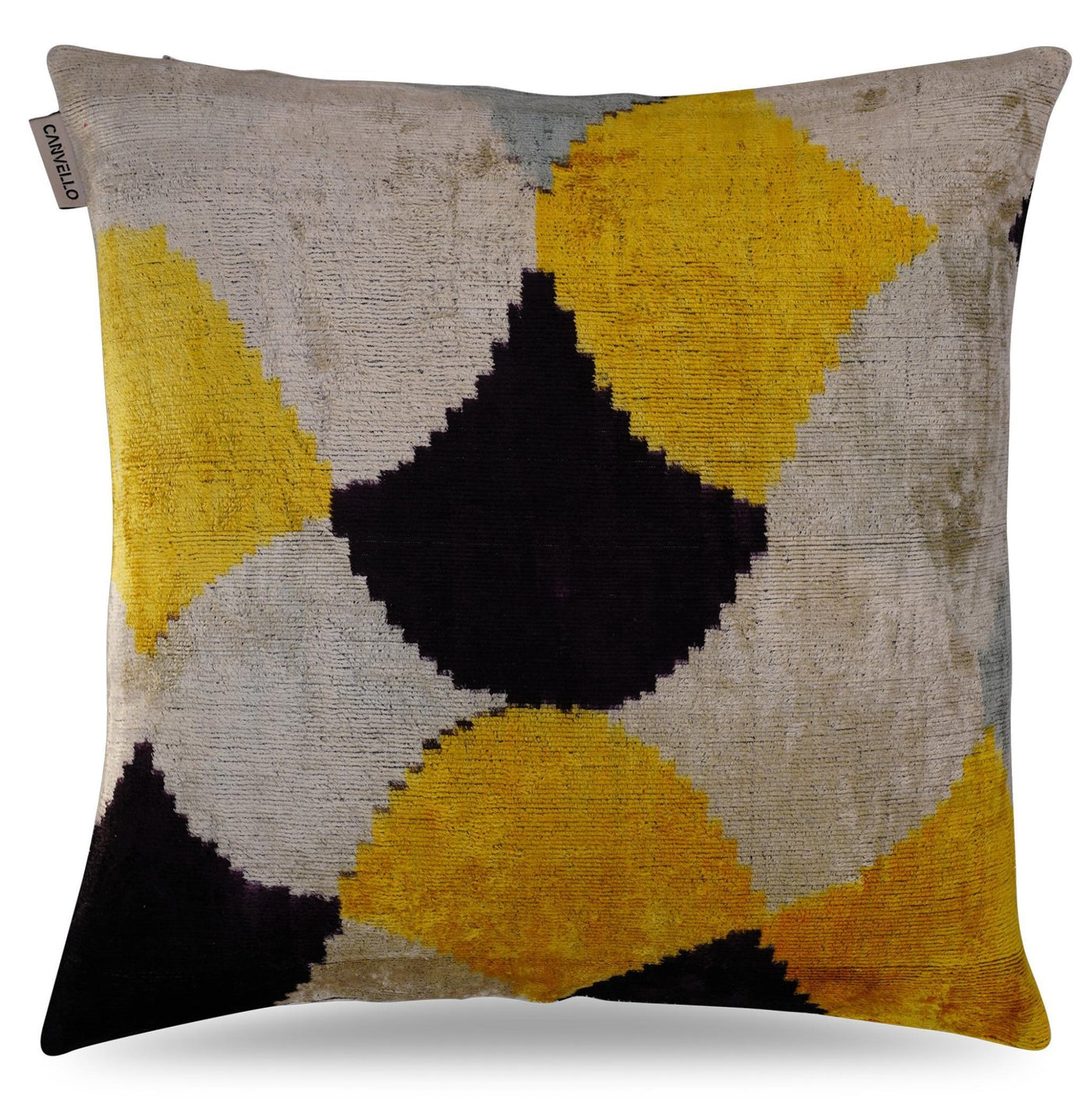 Canvello Handmade Gold Velvet Throw Pillow - 20x20 - Canvello