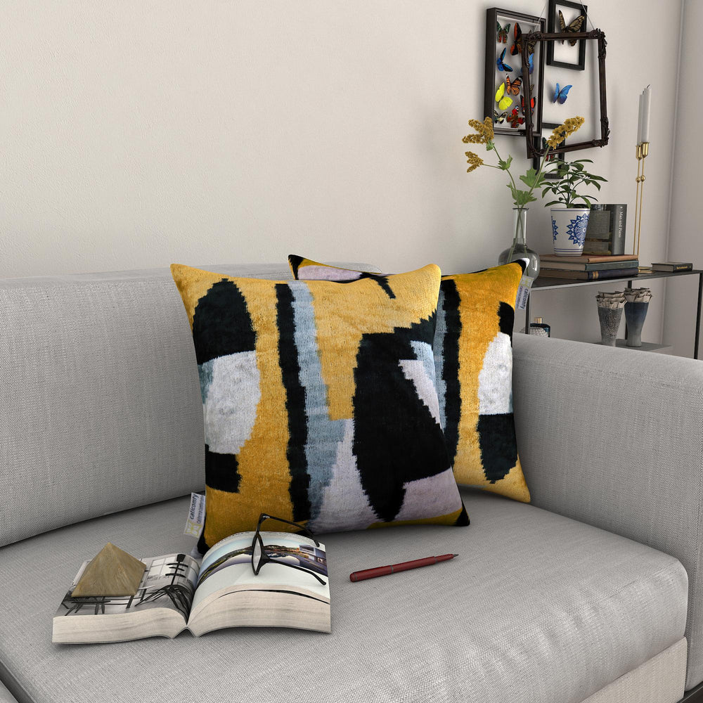 Canvello Turkish Silk Gray Velvet Pillows deals - Ti 47