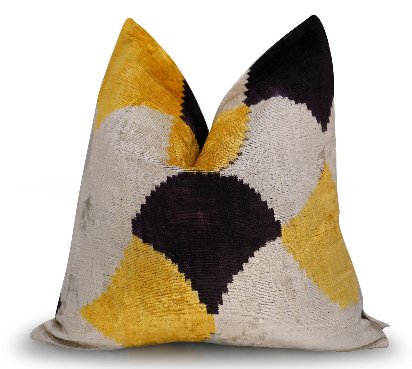 Canvello Handmade Gold Velvet Throw Pillow - 20x20 - Canvello